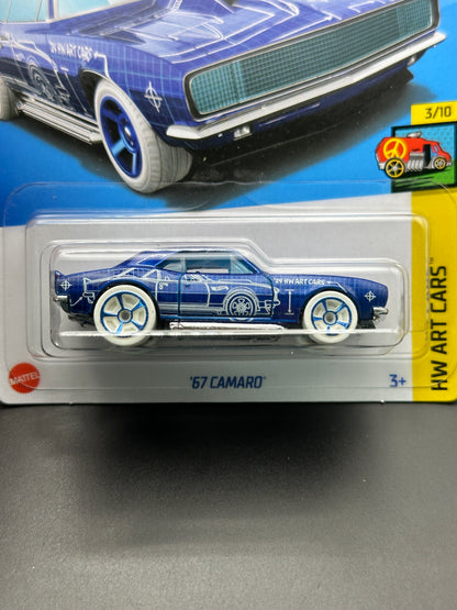 HOT WHEELS - 67 CAMARO (2024) - HW ART CARS 3/10
