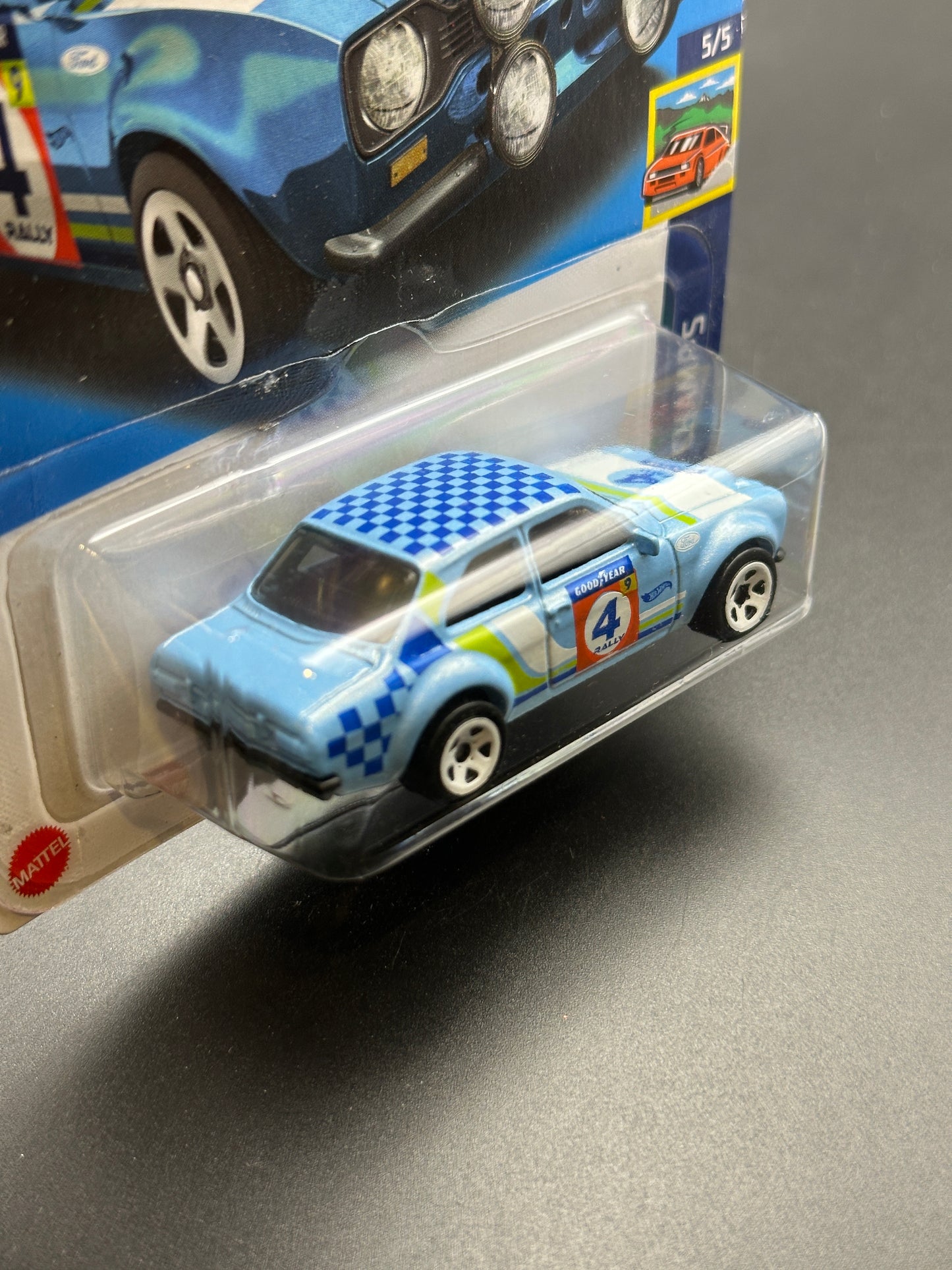 HOT WHEELS - 70 FORD ESCORT RS1600 (2022) - HW RALLY CHAMPS 5/5