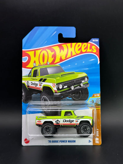 HOT WHEELS - 70 DODGE POWER WAGON (2025) - HW DIRT 2/10