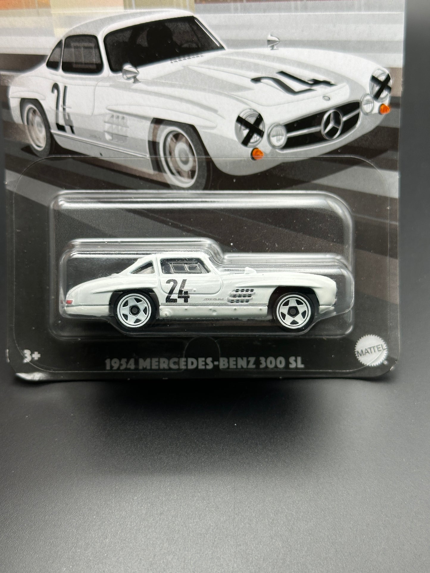 HOT WHEELS - 1954 MERCEDES BENZ 300 SL (2024) - VINTAGE RACING CLUB 1/6