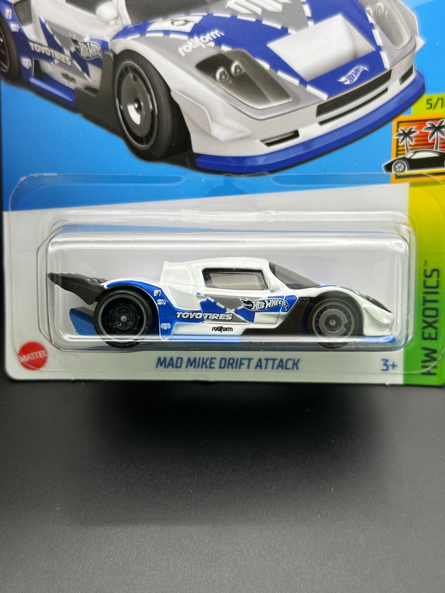 HOT WHEELS - MAD MIKE DRIFT ATTACK (2023) - MAD MIKE - HW EXOTICS 5/10