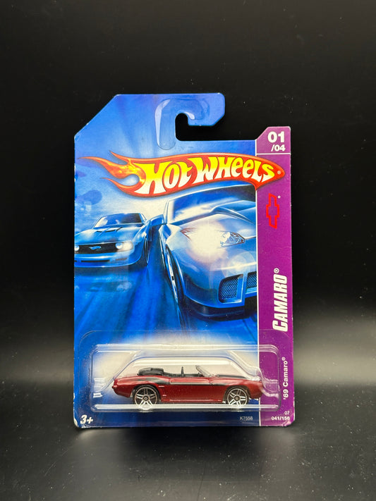 HOT WHEELS - 69 CAMARO CONVERTIBLE (2007) - HW CAMARO 1/4
