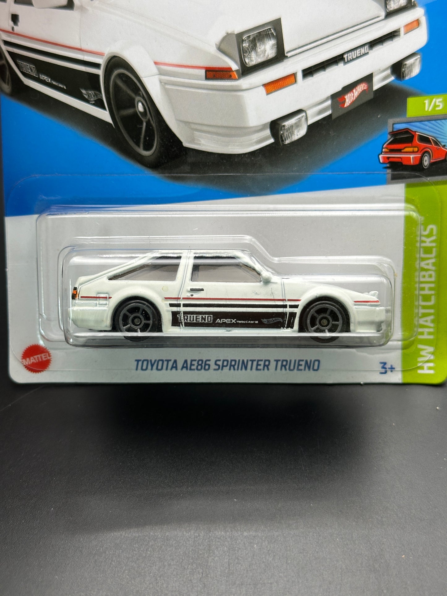 HOT WHEELS - TOYOTA AE86 SPRINTER TRUENO (2022) - HW HATCHBACKS 1/5
