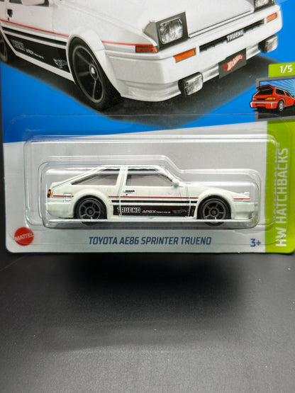 HOT WHEELS - TOYOTA AE86 SPRINTER TRUENO (2022) - HW HATCHBACKS 1/5