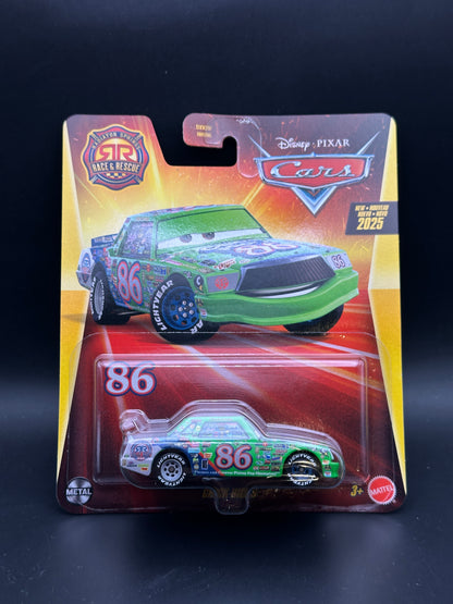 DISNEY PIXAR CARS - CHICK HICKS - RADIATOR SPRINGS RACE AND RESCUE CARS DIECAST