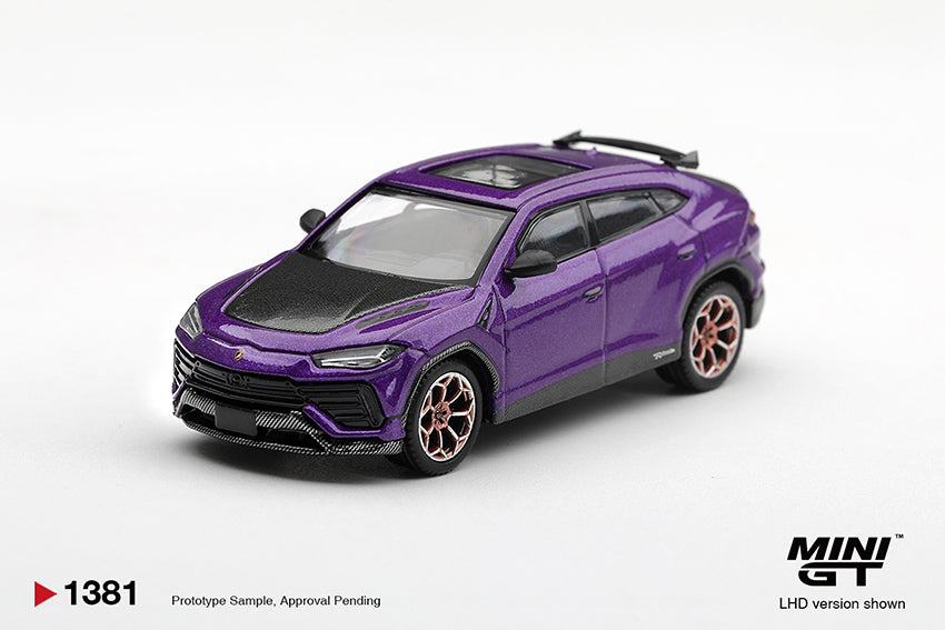 PRE-ORDER DEADLINE: SEPTEMBER 23 - MINI GT - LAMBORGHINI URUS PERFORMANTE VIOLA PASIFAE - MARCH 2027 - STANDARD BOX