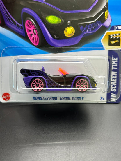 HOT WHEELS - MONSTER HIGH GHOUL MOBILE (2025) - HW SCREEN TIME 1/10