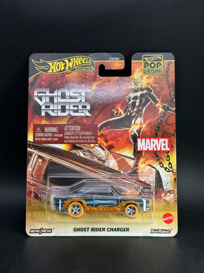 HOT WHEELS - GHOST RIDER DODGE CHARGER (2025) - REPLICA ENTERTAINMENT: GHOST RIDER