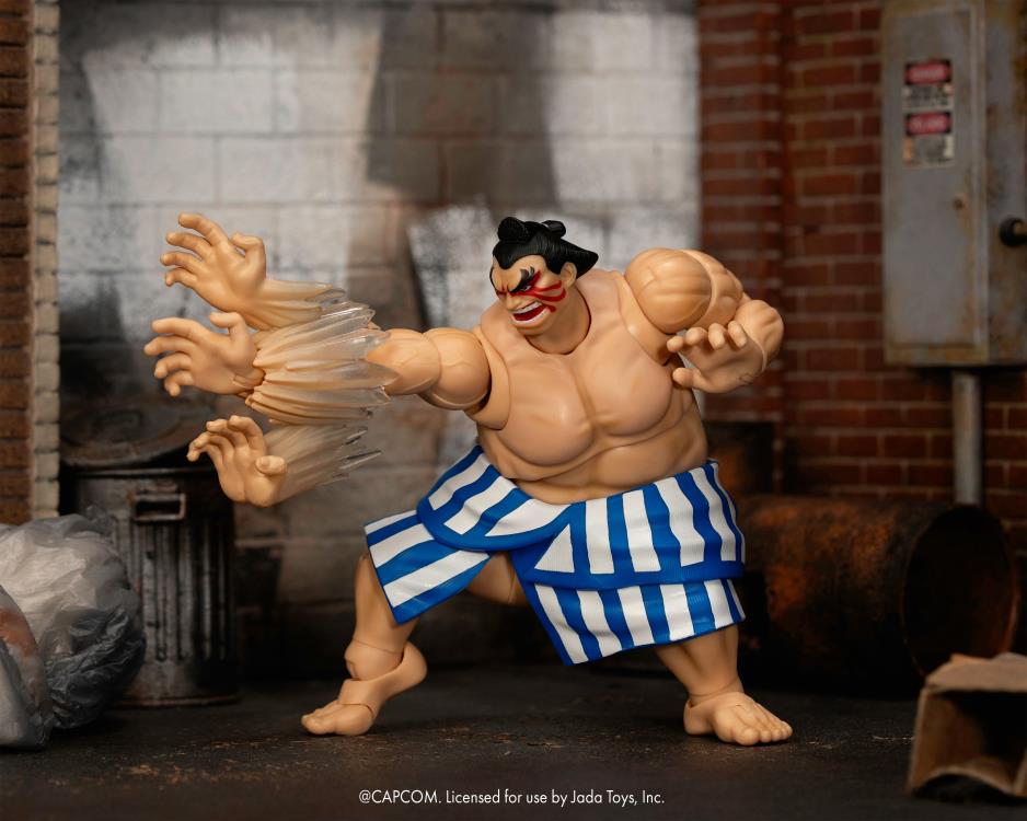 JADA ULTRA STREET FIGHTER 2 - E HONDA - DELUXE ACTION FIGURE