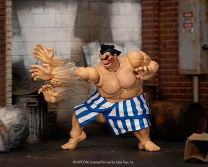 JADA ULTRA STREET FIGHTER 2 - E HONDA - DELUXE ACTION FIGURE