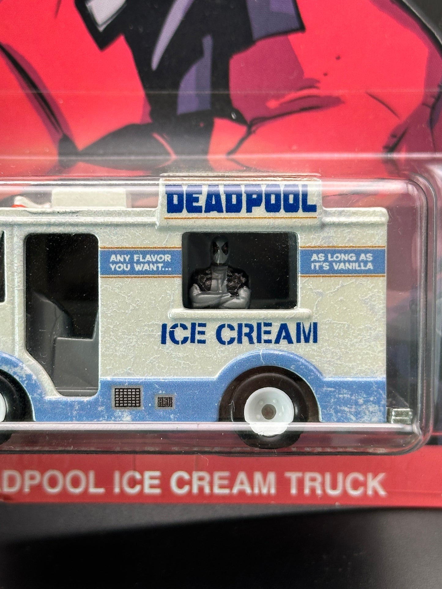 HOT WHEELS - DEADPOOL ICE CREAM TRUCK (2019) - REPLICA ENTERTAINMENT DEADPOOL