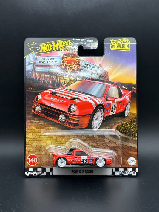 HOT WHEELS - FORD RS200 (2025) - HW BOULEVARD #140