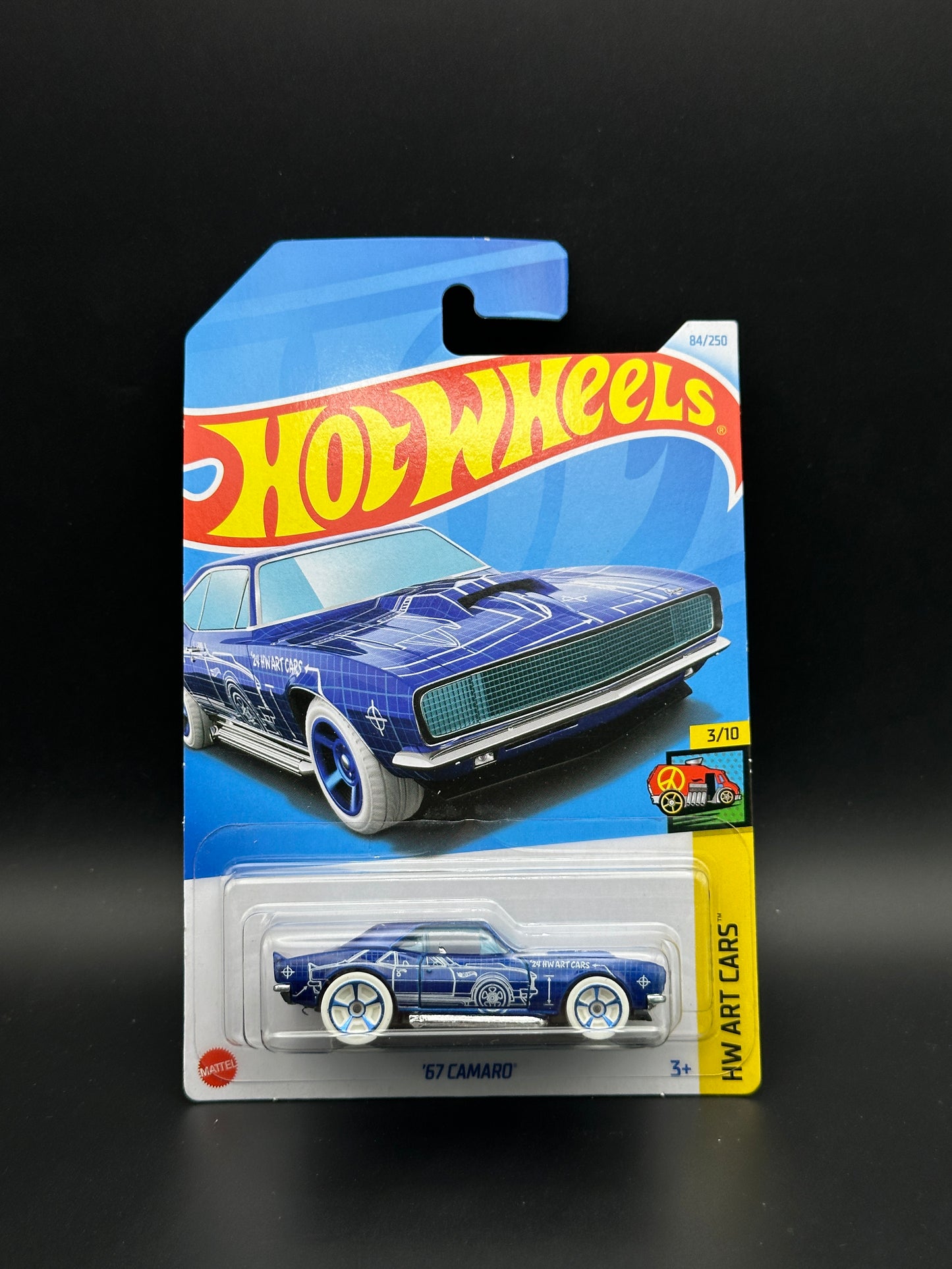 HOT WHEELS - 67 CAMARO (2024) - HW ART CARS 3/10