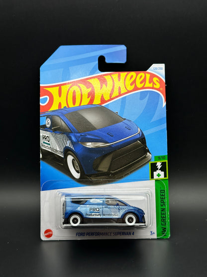 HOT WHEELS - FORD PERFORMANCE SUPERVAN 4 (2024) - HW GREEN SPEED 9/10