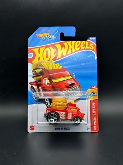 HOT WHEELS - BUNS OF STEEL (2025) - HW LETS RACE 5/5
