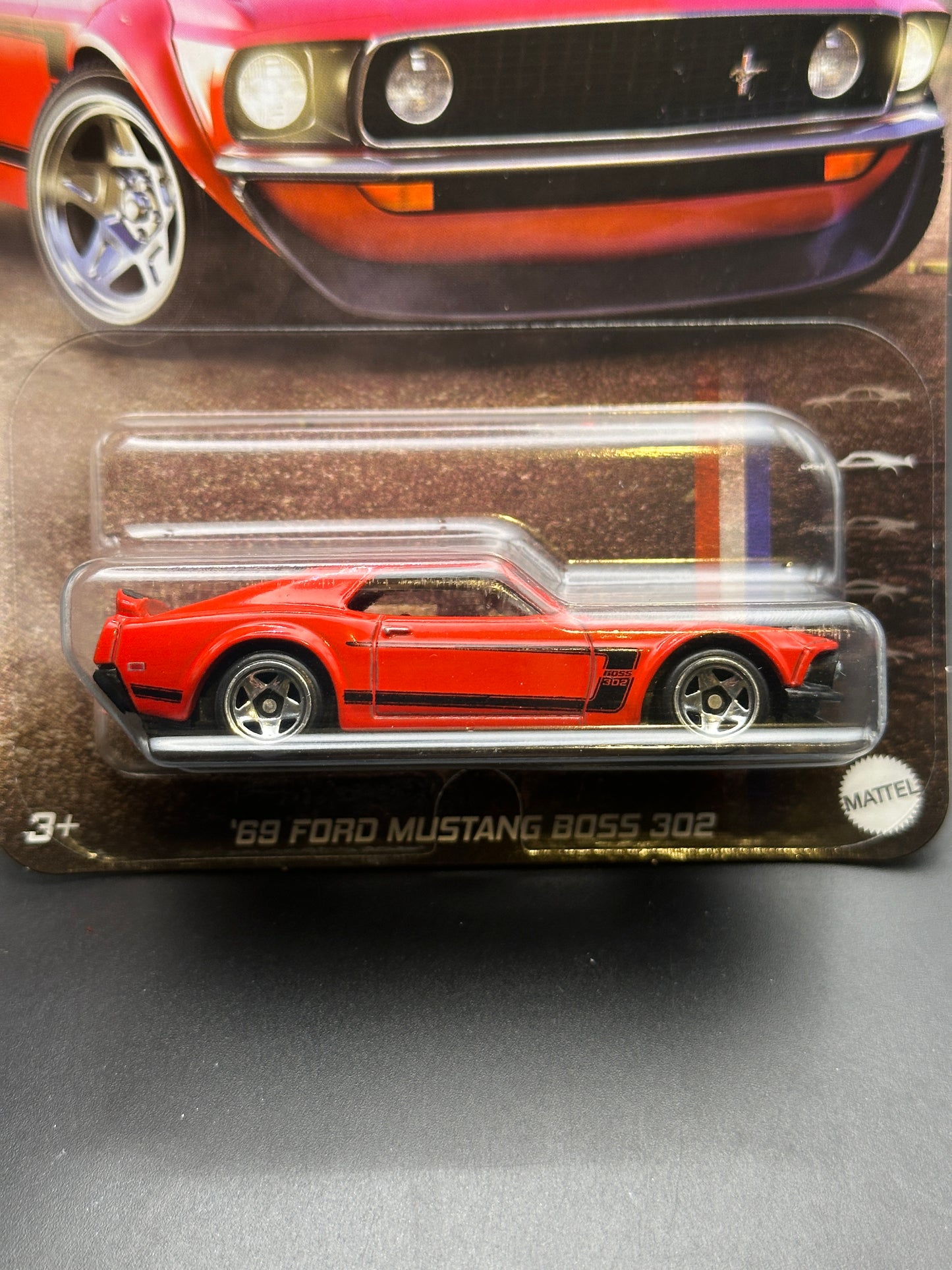 HOT WHEELS - 69 FORD MUSTANG BOSS 302 (2025) MUSTANG 60 YEARS 2/5