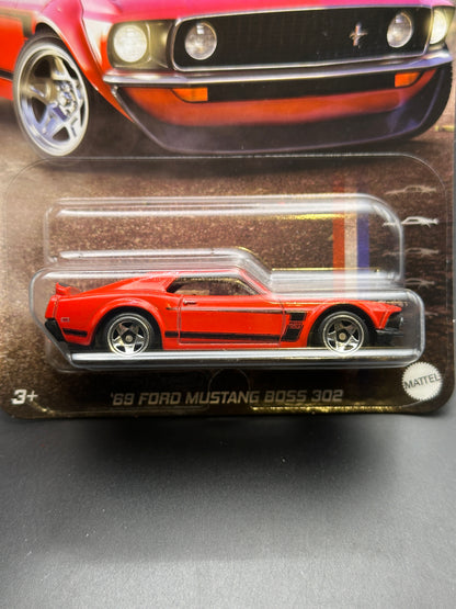 HOT WHEELS - 69 FORD MUSTANG BOSS 302 (2025) MUSTANG 60 YEARS 2/5