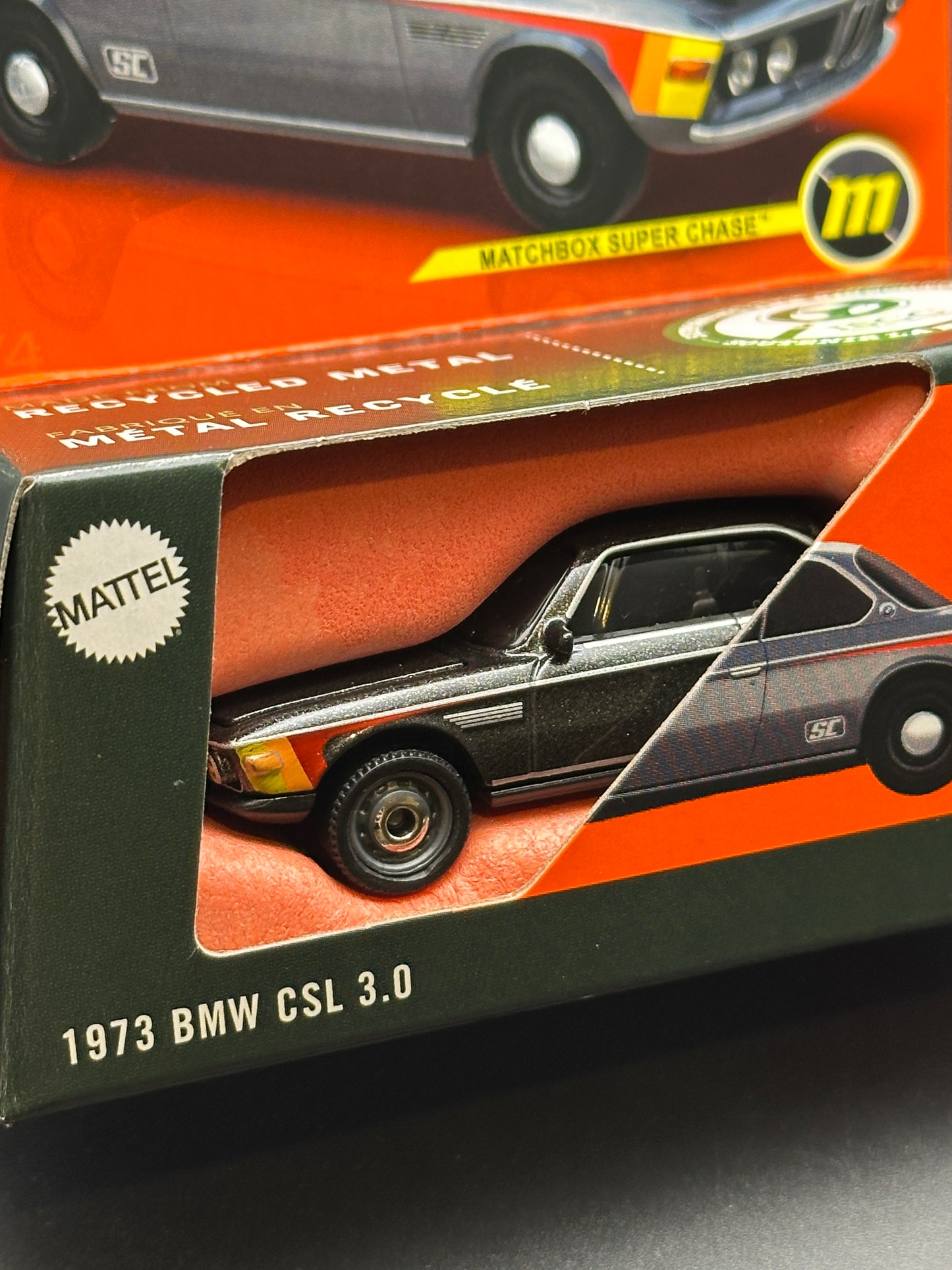 MATCHBOX - 1973 BMW CSL 3.0 - MOVING PARTS - DIECAST - SUPER CHASE