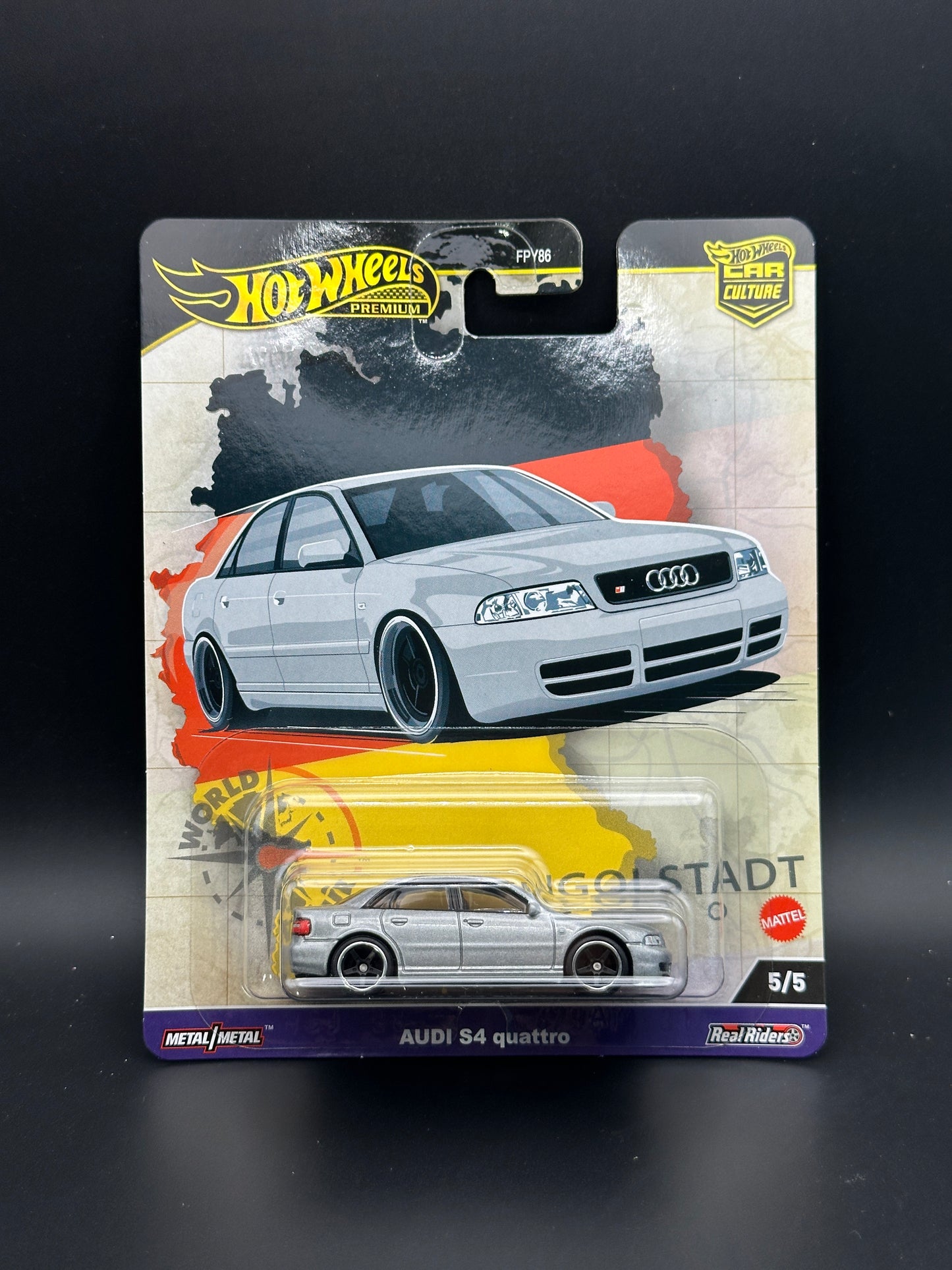 HOT WHEELS - AUDI S4 QUATTRO (2024) - CAR CULTURE - WORLD TOUR 5/5