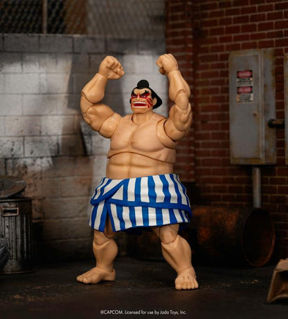 JADA ULTRA STREET FIGHTER 2 - E HONDA - DELUXE ACTION FIGURE