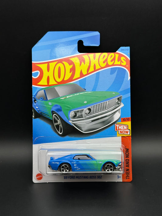 HOT WHEELS - 69 FORD MUSTANG BOSS 302 (2023) - THEN AND NOW 10/10