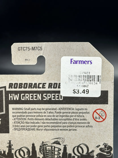HOT WHEELS - ROBORACE ROBOCAR (2021) - HW GREEN SPEED 2/5