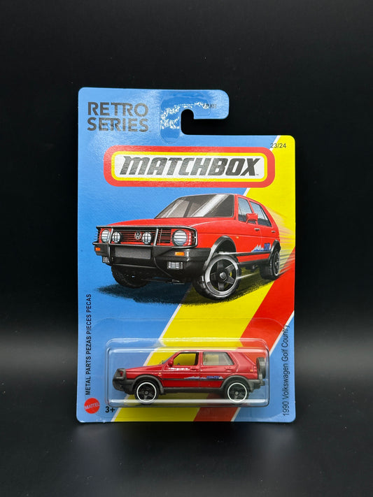 MATCHBOX - 1990 VOLKSWAGEN GOLF COUNTRY - RETRO SERIES 23/24 - DIECAST