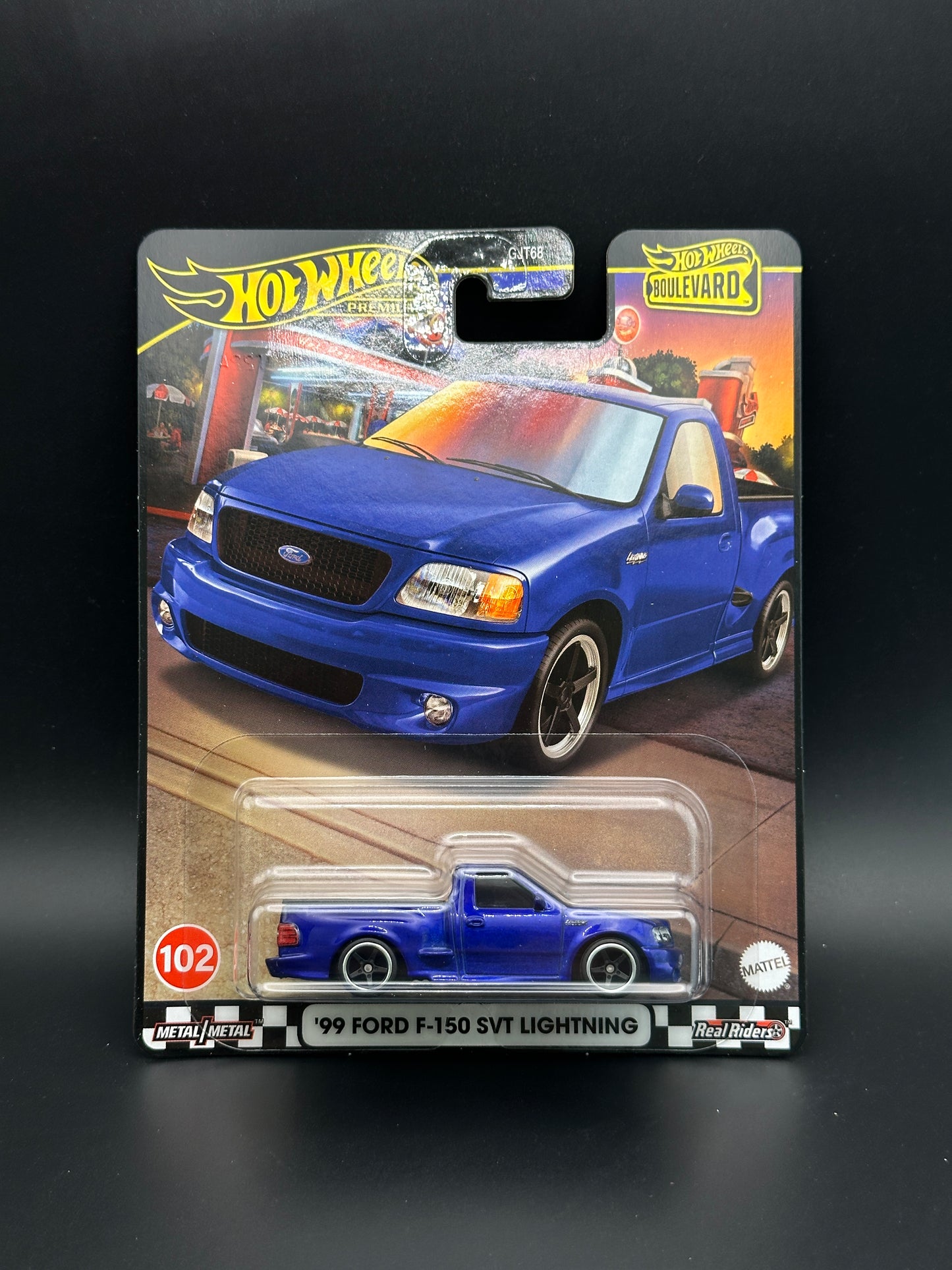 HOT WHEELS - 99 FORD F-150 SVT LIGHTNING (2024) - HW BOULEVARD #102