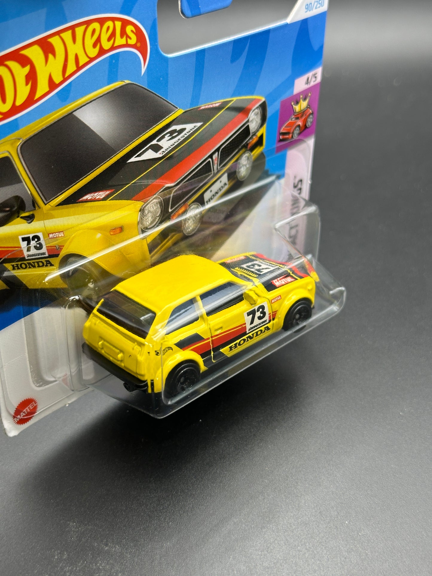 HOT WHEELS - 73 HONDA CIVIC CUSTOM (2024) - COMPACT KINGS 4/5