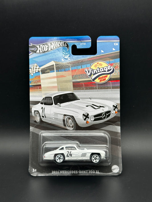HOT WHEELS - 1954 MERCEDES BENZ 300 SL (2024) - VINTAGE RACING CLUB 1/6