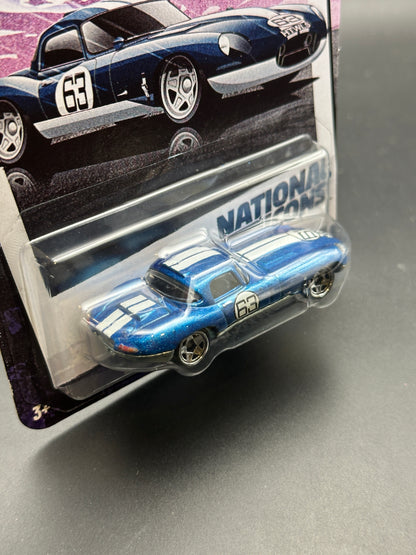 HOT WHEELS - JAGUAR LIGHTWEIGHT E-TYPE (2025) - NATIONAL ICONS SERIES 2/5