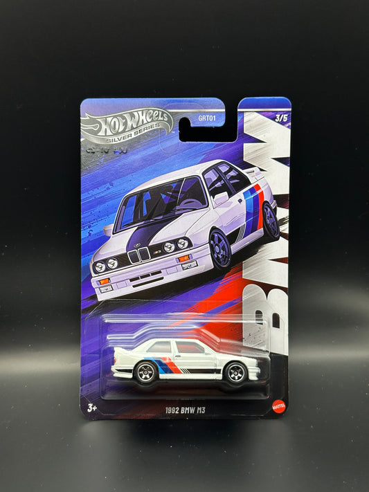 HOT WHEELS SILVER SERIES - 1992 BMW M3 (2025) - BMW SERIES 3/5