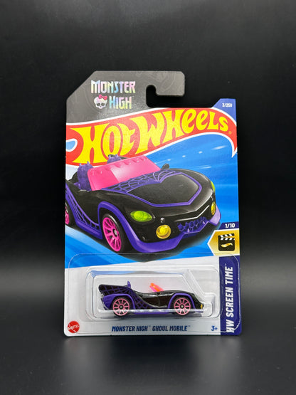 HOT WHEELS - MONSTER HIGH GHOUL MOBILE (2025) - HW SCREEN TIME 1/10