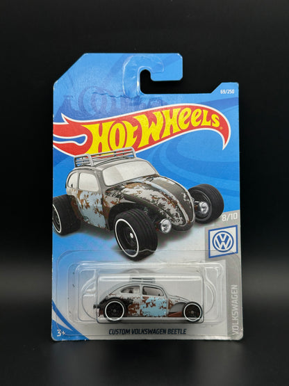 HOT WHEELS - CUSTOM VOLKSWAGEN BEETLE (2019) - HW VOLKSWAGEN 8/10