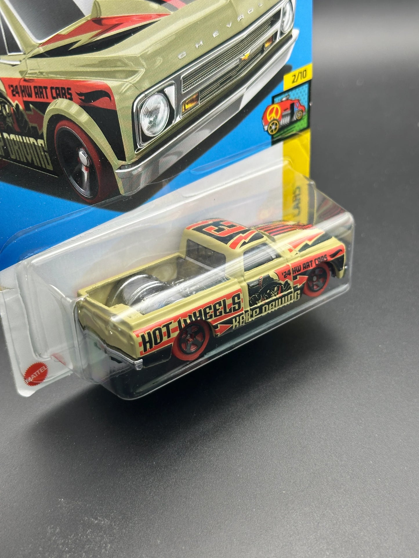 HOT WHEELS - 67 CHEVY C10 (2024) - HW ART CARS 2/10