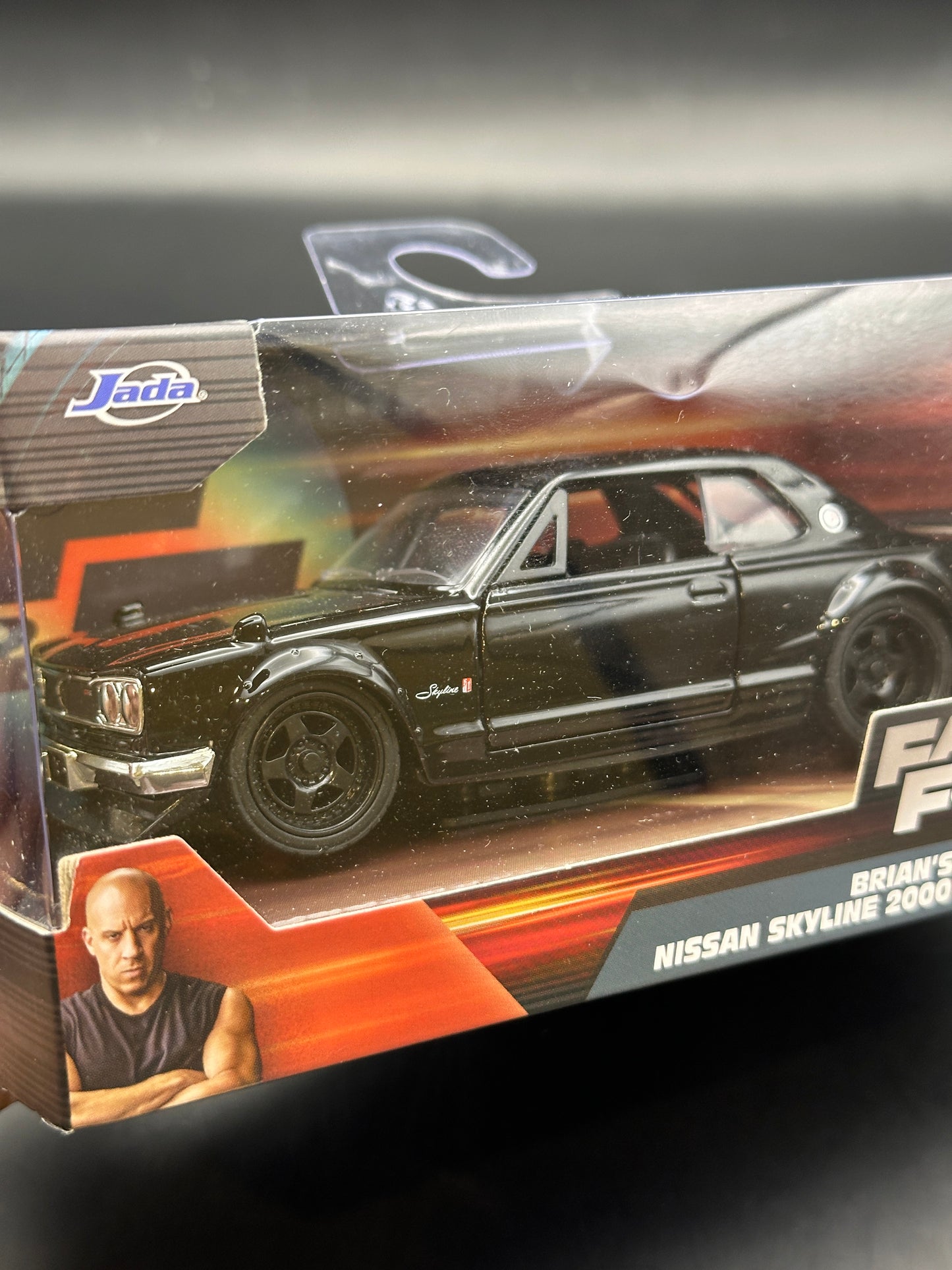 JADA DIECAST CARS - BRIANS NISSAN SKYLINE 2000 GT-R KPGC10 - FAST AND FURIOUS 1/32 SCALE