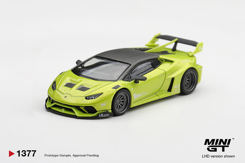 PRE-ORDER DEADLINE: SEPTEMBER 23 - MINI GT - LAMBORGHINI HURACAN LB WORKS - MARCH 2027 - STANDARD BOX