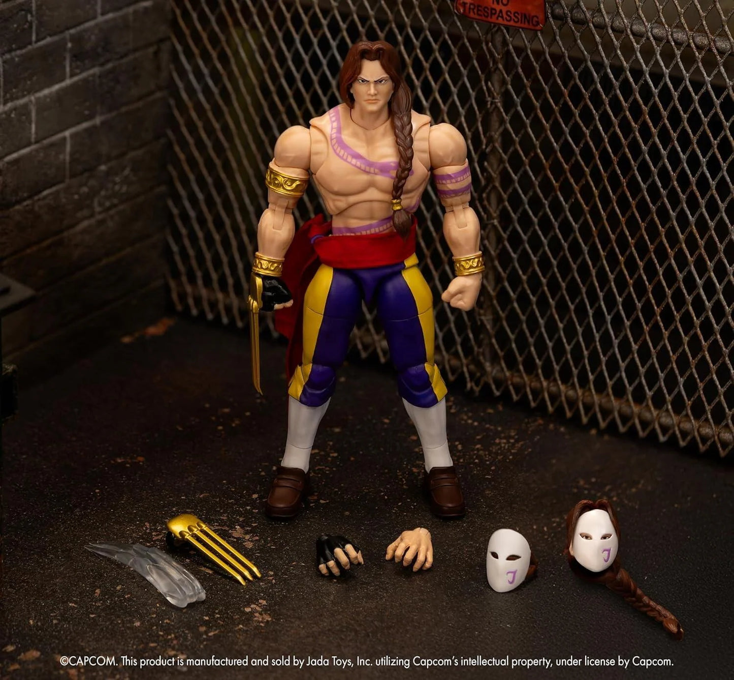 JADA STREET FIGHTER 2 - VEGA - ACTION FIGURE