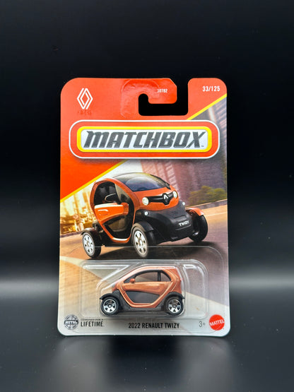 MATCHBOX - 2022 RENAULT TWIZY - MATCHBOX DIECAST 33/125