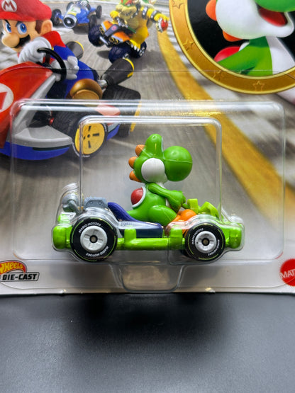 HOT WHEELS - YOSHI - PIPE FRAME - MARIO KART