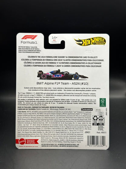 HOT WHEELS - PIERRE GASLY BWT ALPINE F1 TEAM A524 #10 (2025) - FORMULA 1 SERIES