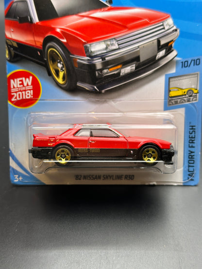 HOT WHEELS - 82 NISSAN SKYLINE KDR30 (2018) - FACTORY FRESH 10/10