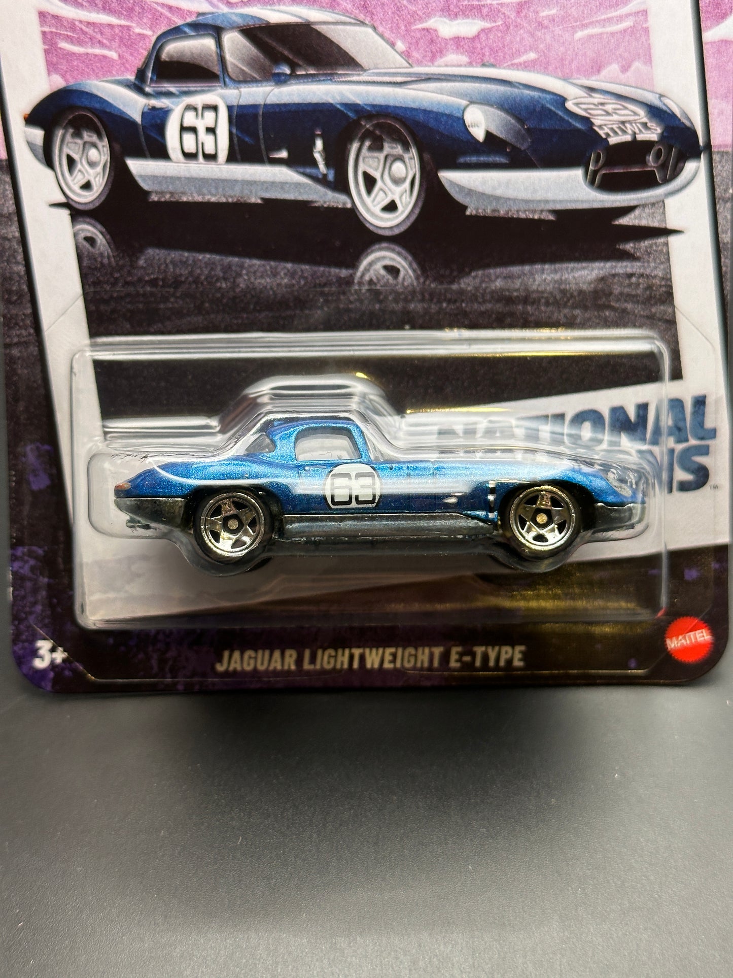 HOT WHEELS - JAGUAR LIGHTWEIGHT E-TYPE (2025) - NATIONAL ICONS SERIES 2/5