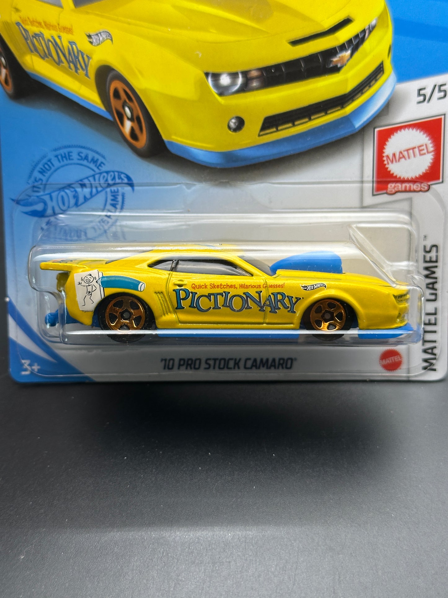 HOT WHEELS - 10 PRO STOCK CAMARO (2021) - HW MATTEL GAMES 5/5