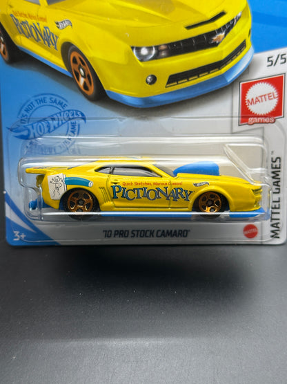 HOT WHEELS - 10 PRO STOCK CAMARO (2021) - HW MATTEL GAMES 5/5