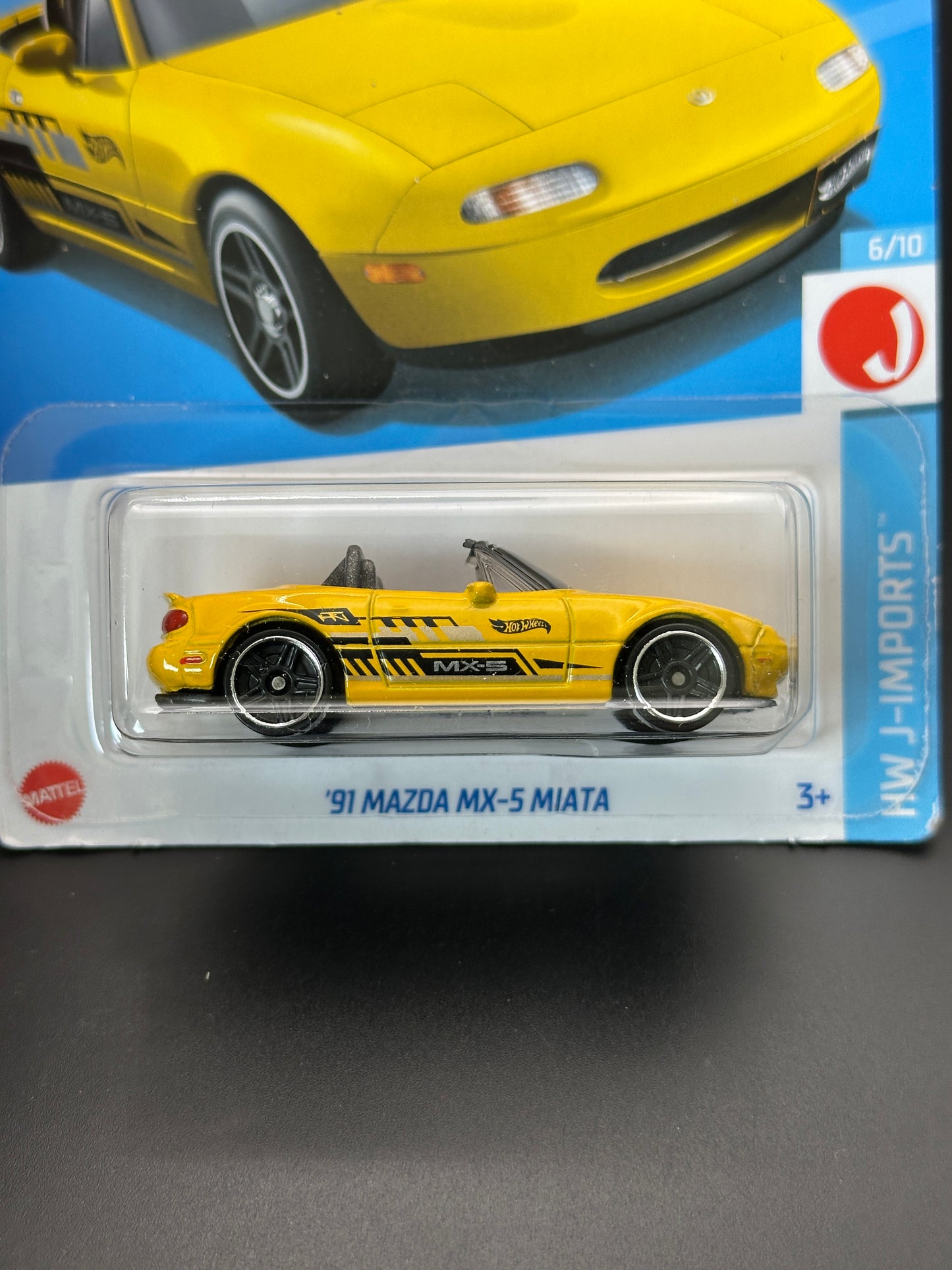 HOT WHEELS - 91 MAZDA MX5 MIATA (2024) - HW J IMPORTS 6/10