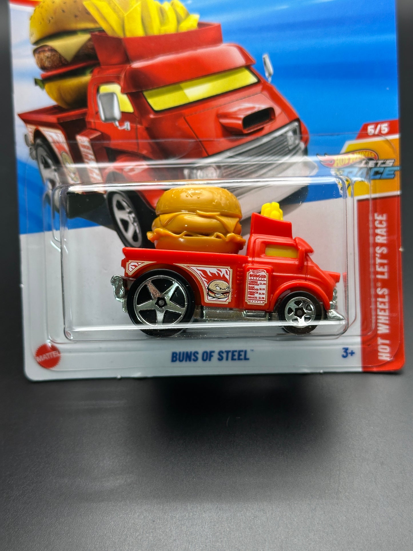 HOT WHEELS - BUNS OF STEEL (2025) - HW LETS RACE 5/5
