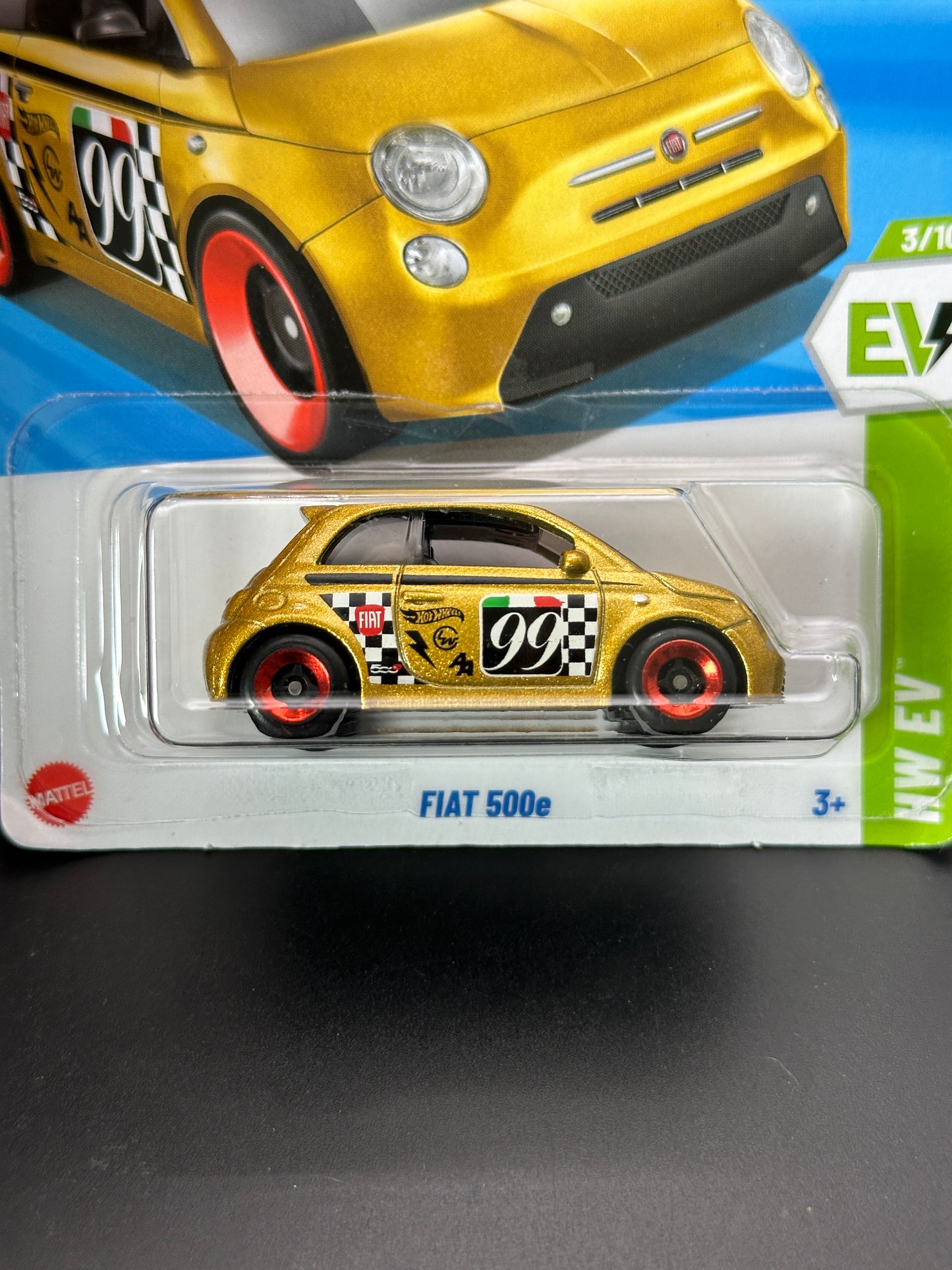 HOT WHEELS - FIAT 500 (2025) - HW EV 3/10