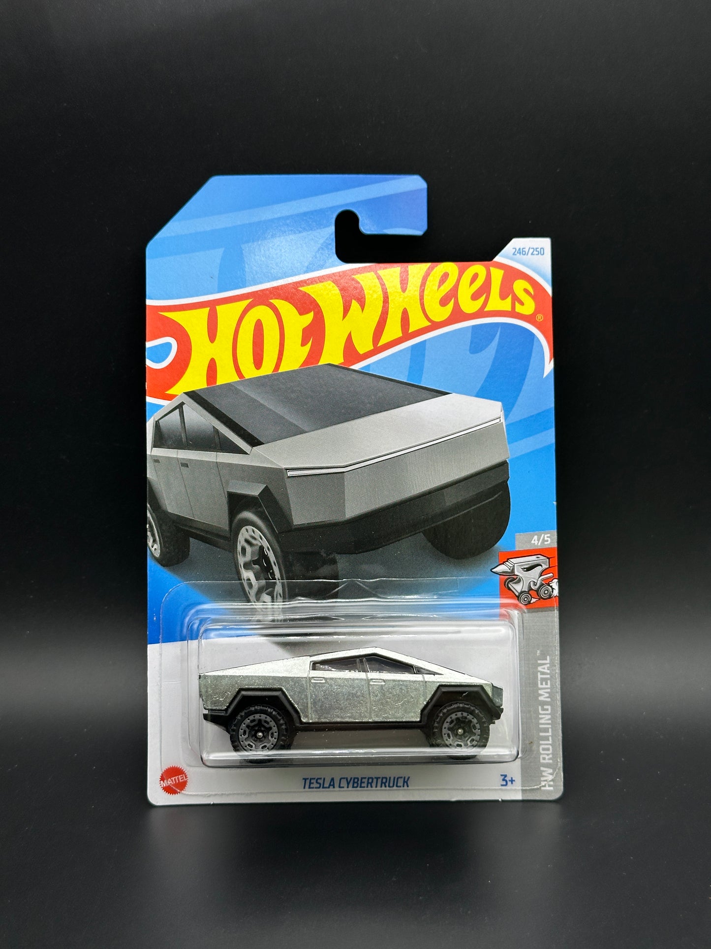 HOT WHEELS - TESLA CYBERTRUCK (2024) - HW ROLLING METAL 4/5