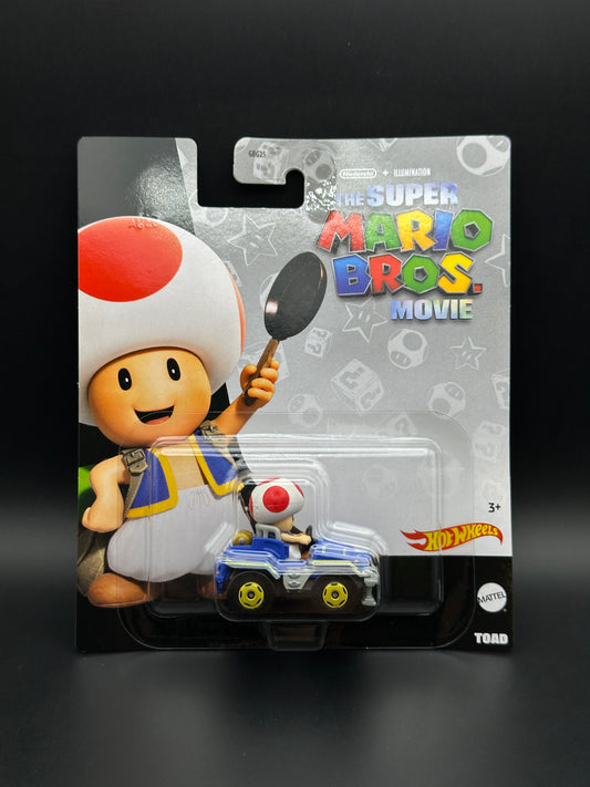 HOT WHEELS - TOAD - NINTENDO SUPER MARIO BROS MOVIE